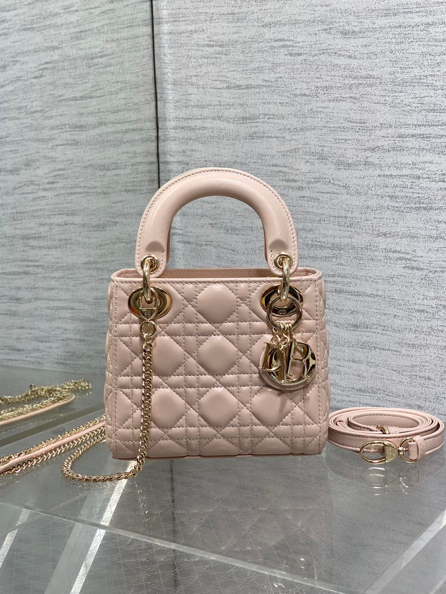 D-Original three-compartment Diana bag-1292 - Image 7