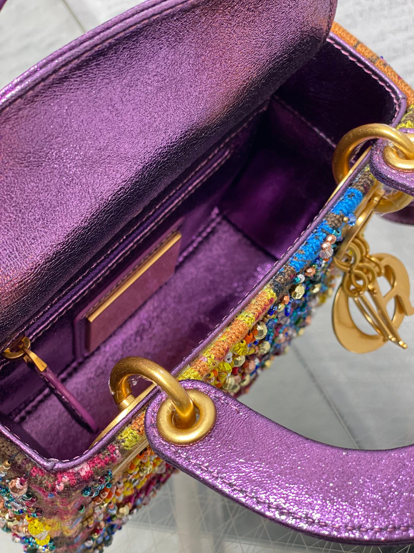 D-Limited edition heavy embroidery three-compartment-1294 - Image 5