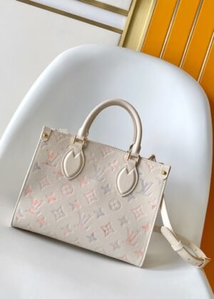 L-Top-quality white gradient tote bag-1305