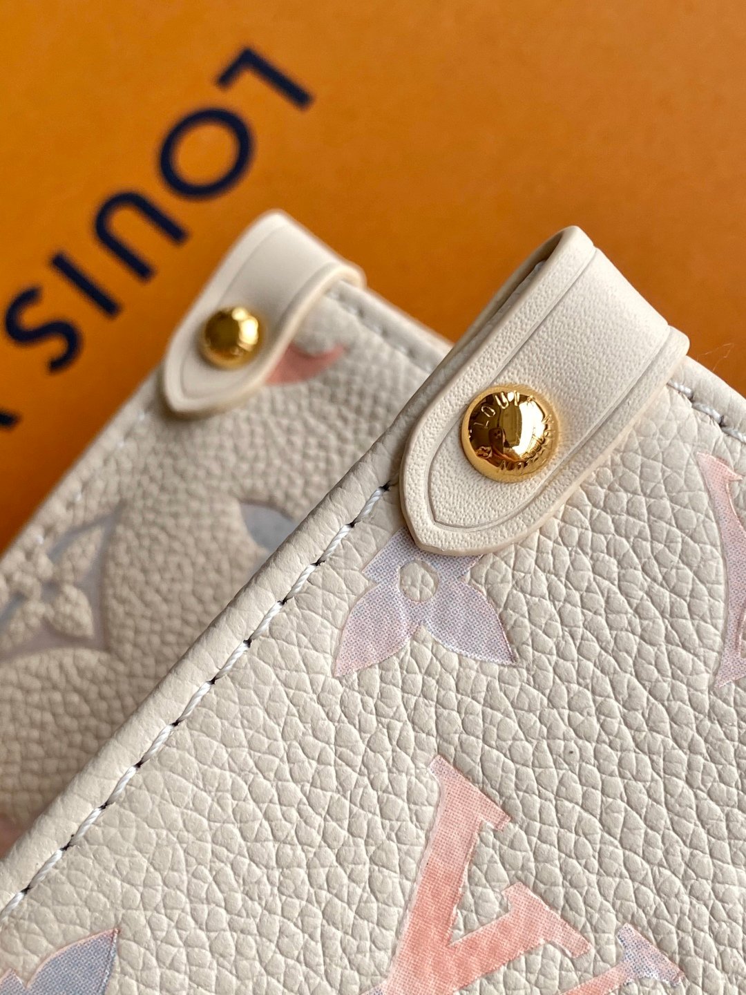 L-Top-quality white gradient tote bag-1305 - Image 4