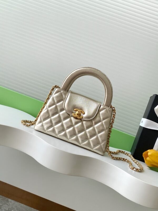 C-Top-quality sheepskin Kelly bag-1306