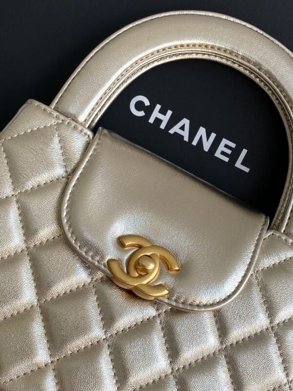 C-Top-quality sheepskin Kelly bag-1306 - Image 3
