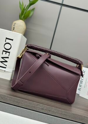 LO-Puzzle Luxury Woven Handbag-1307