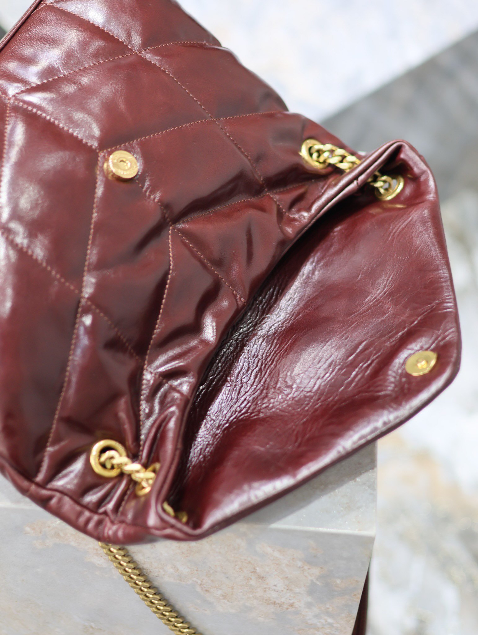 YSL-Top-quality sheepskin bags-1314 - Image 4