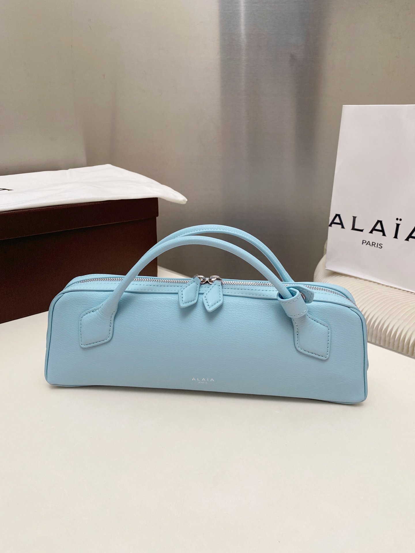 Alaia-Retro baguette bag-1315