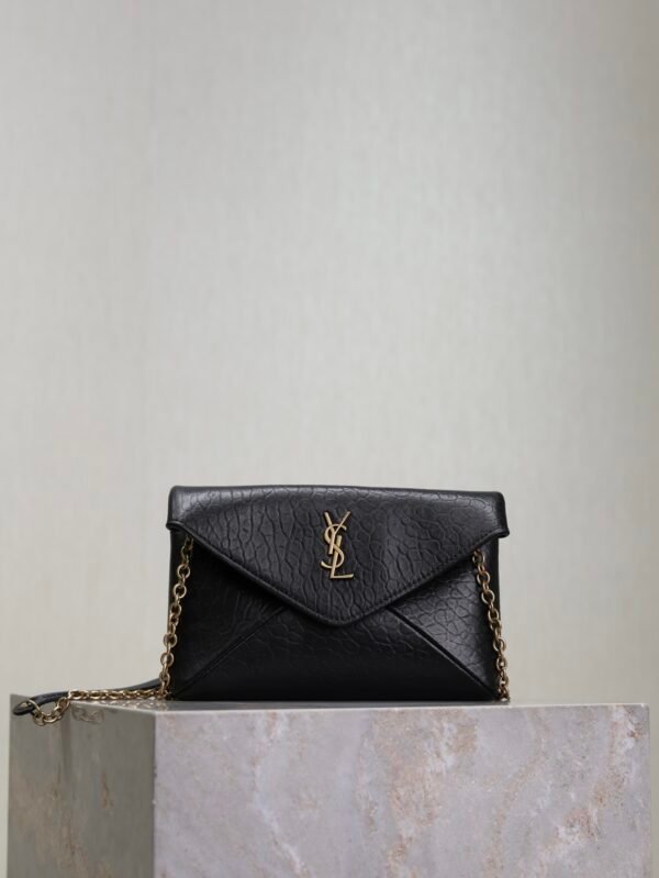 YSL-Top-of-the-line elephant pattern chain bag-1329
