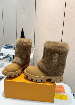 L-High-quality wool boots-3491