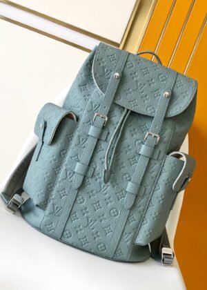 L-New Men's Letter Print Backpack-1374