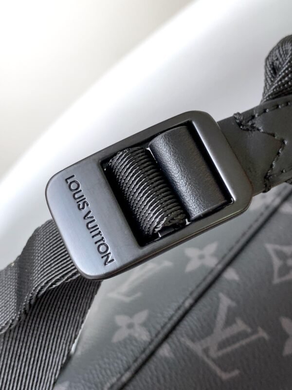 L-New Full Leather Printed Backpack-1377 - Image 5
