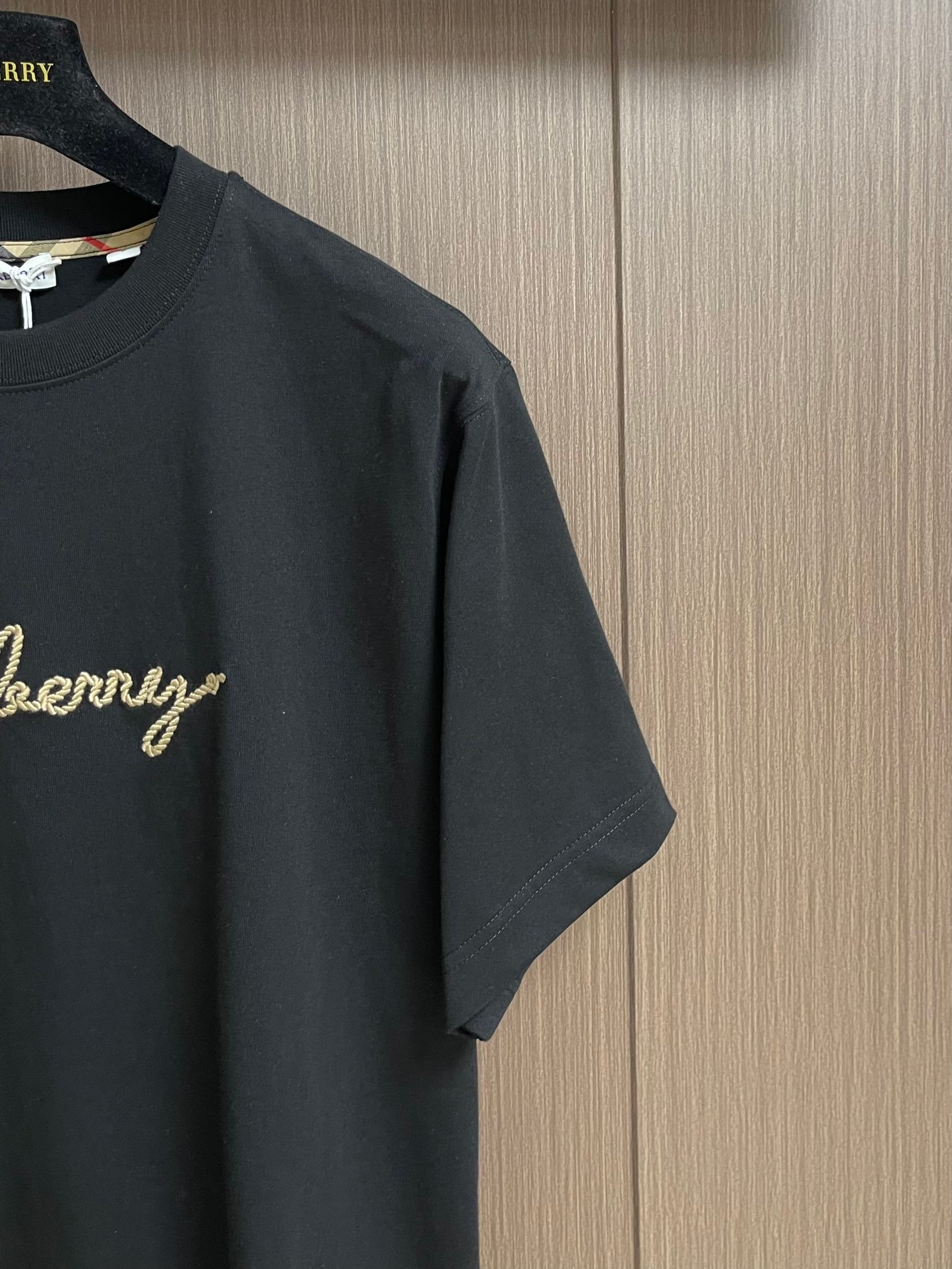 BB-Couples' rope embroidery short-sleeved shirt-2418 - Image 7