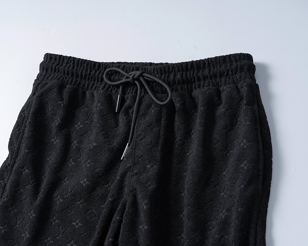 L-Terry cloth jacquard fabric sportswear set-2432 - Image 5