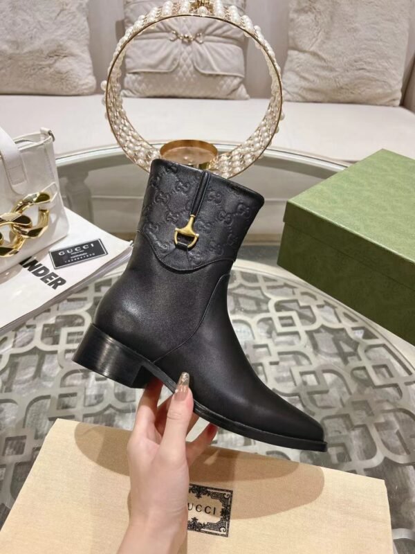 A-G-Latest elegant ankle boots-3495