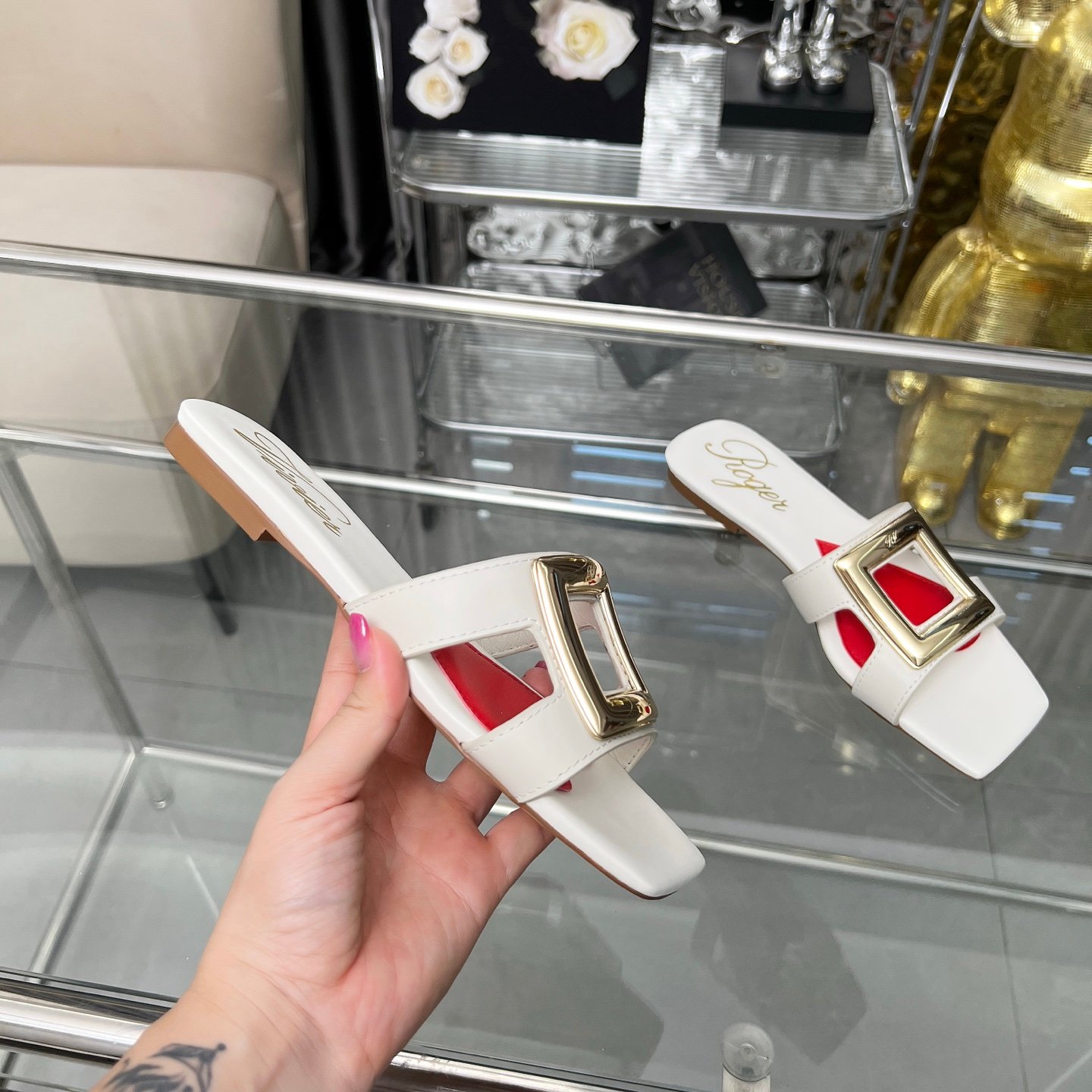 RV-Elegant women's slippers-3511 - Image 6