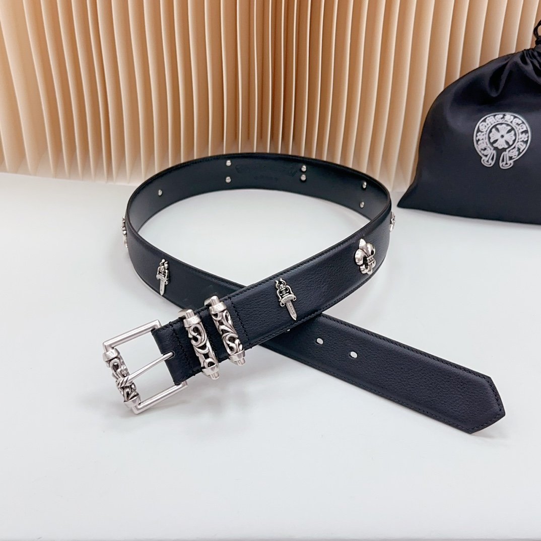 C-New cowhide belt-476 - Image 2