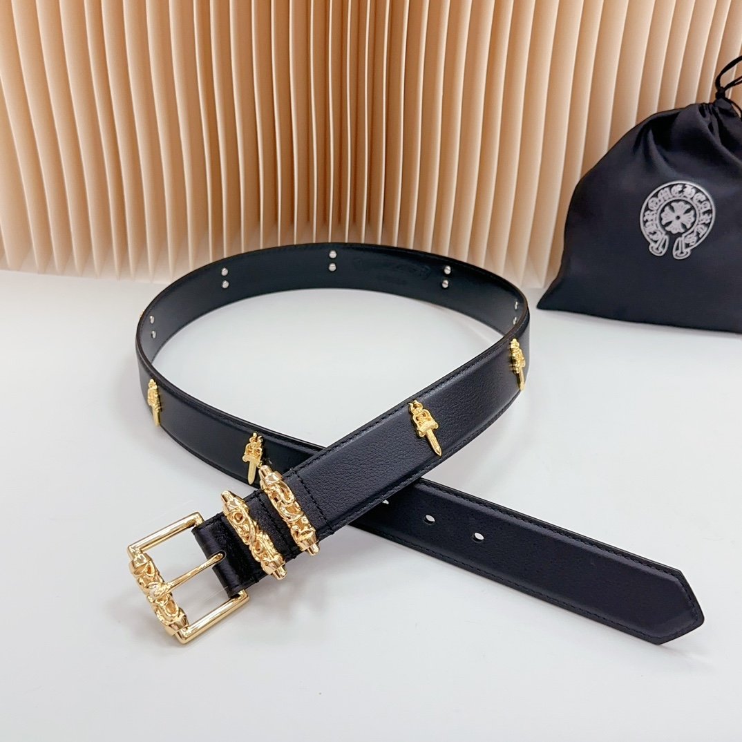 C-New cowhide belt-476 - Image 4