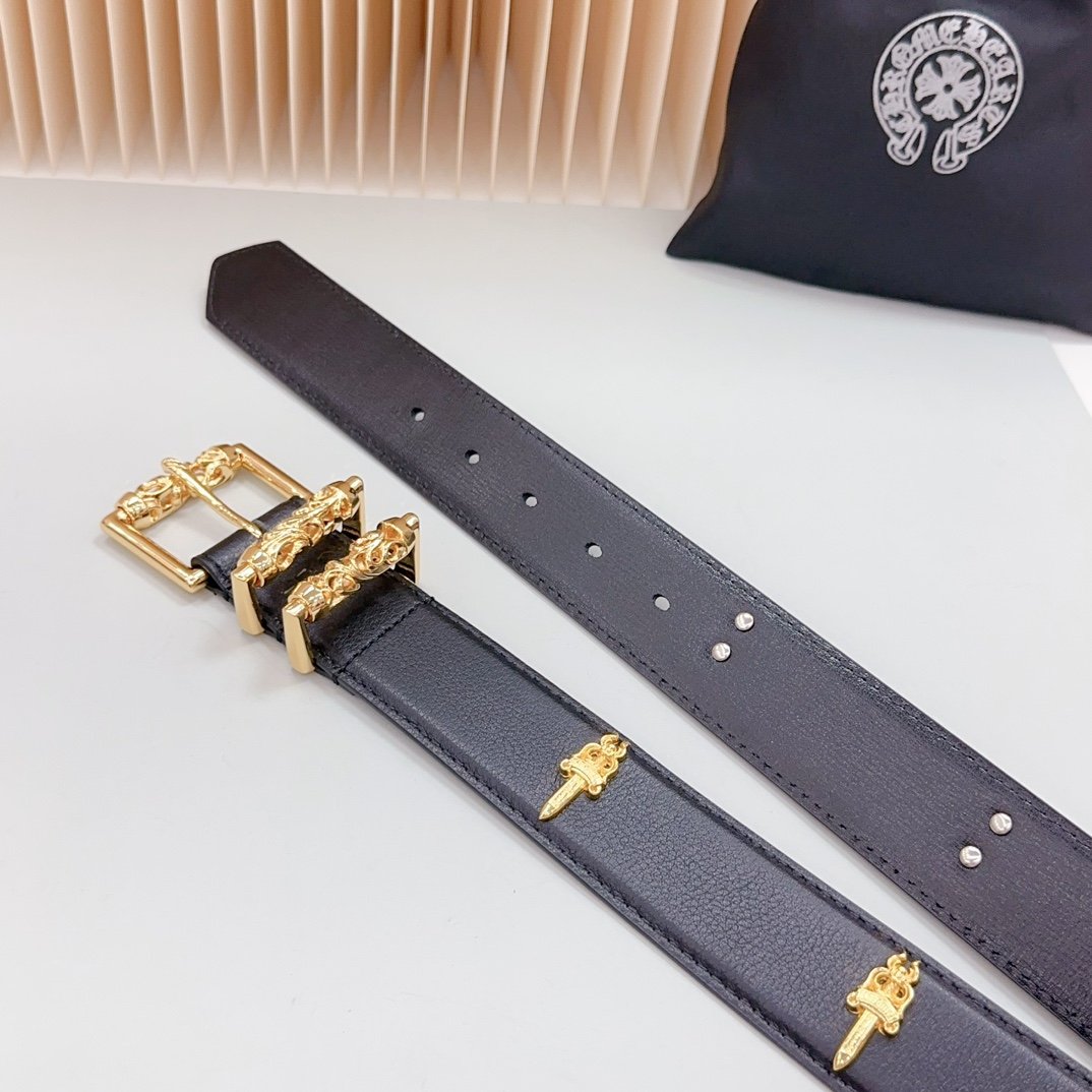 C-New cowhide belt-476 - Image 6