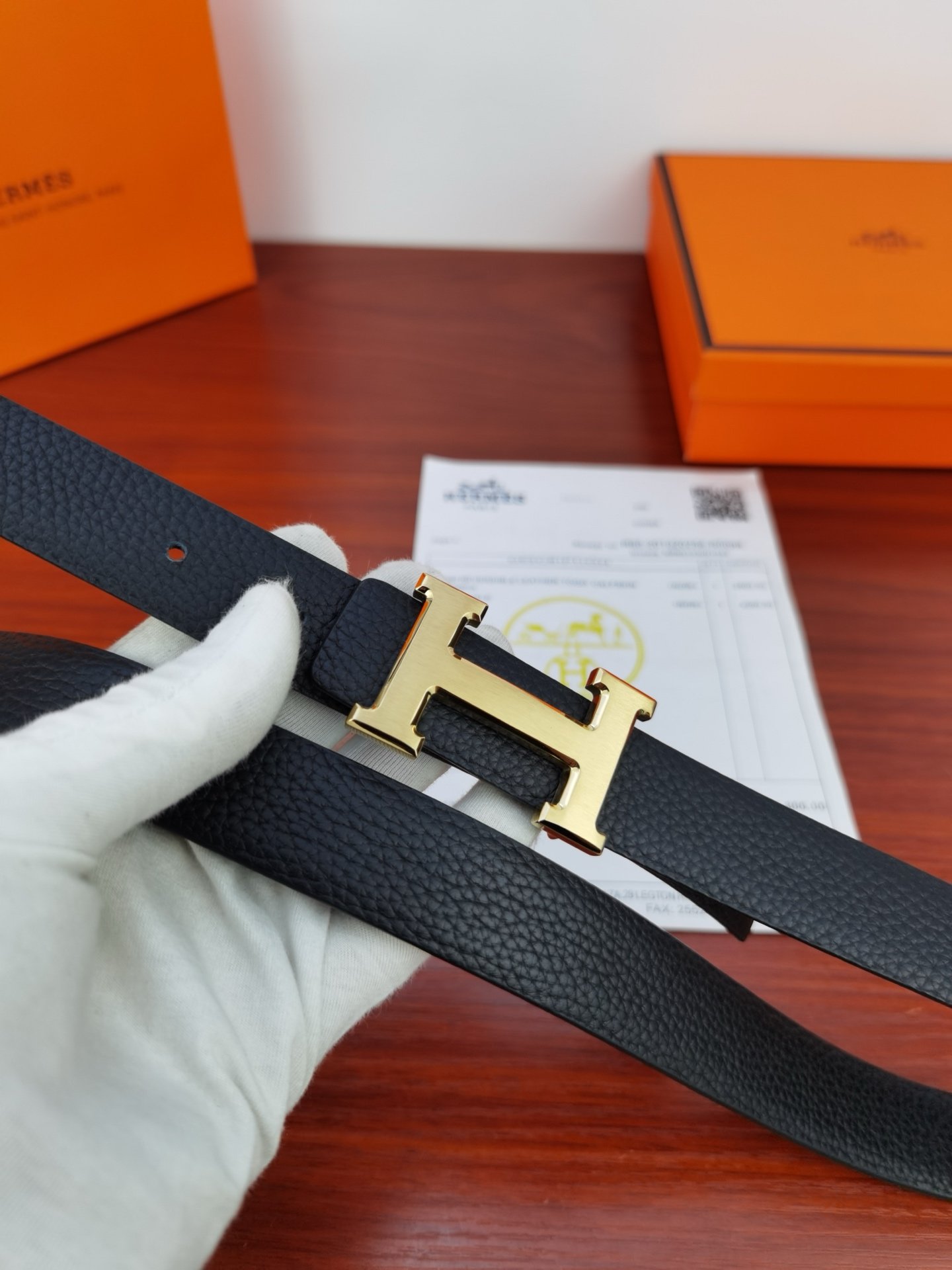 H-New cowhide belt-482 - Image 4