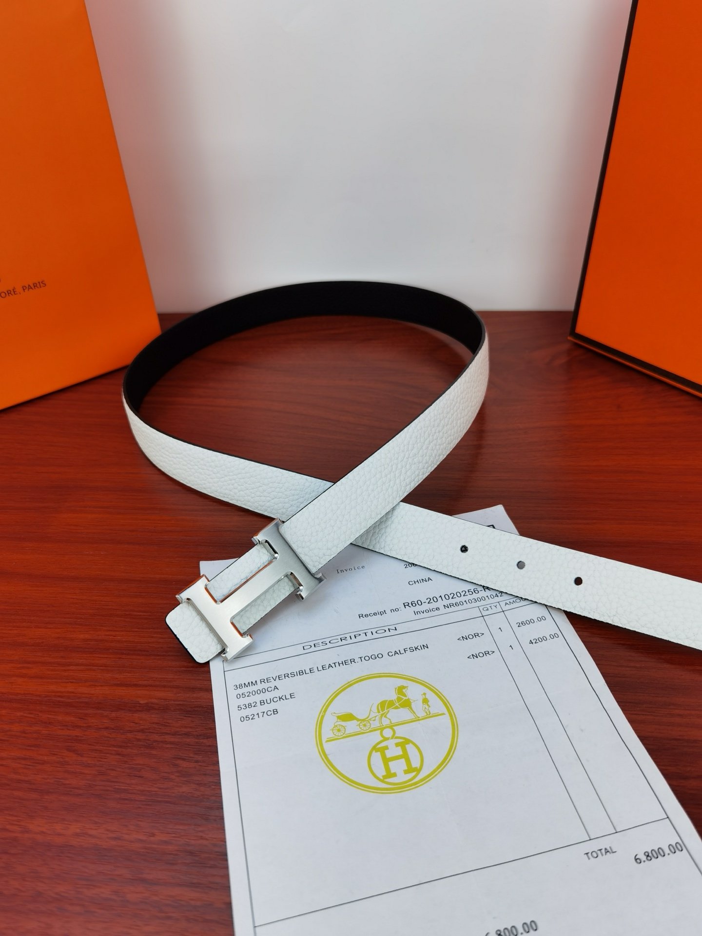 H-New cowhide belt-482 - Image 6