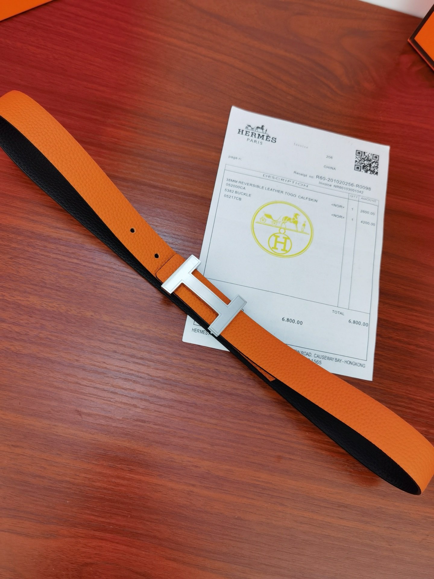 H-New cowhide belt-482 - Image 9