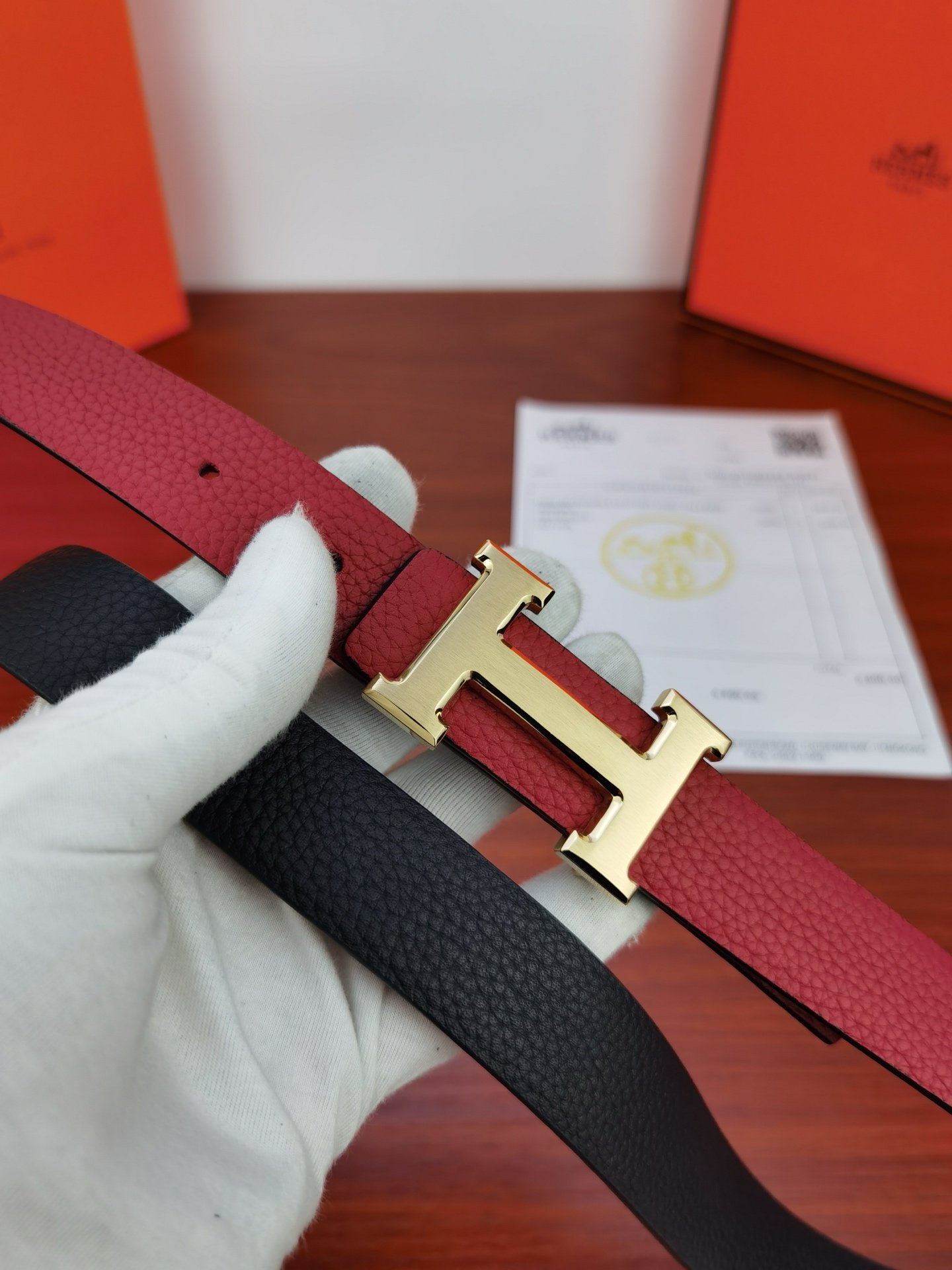 H-New cowhide belt-482 - Image 16