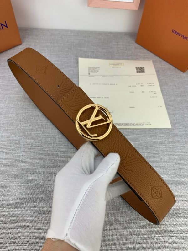 L-High-quality embossed men's belt-514
