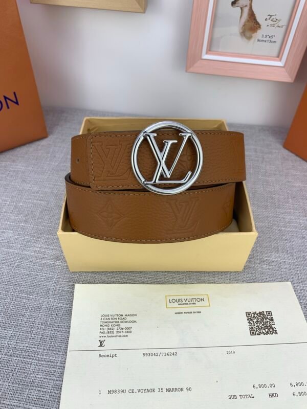 L-High-quality embossed men's belt-514 - Image 3