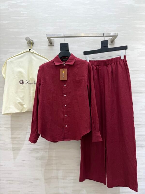 LP-High-quality elegant shirt set-2452 - Image 5