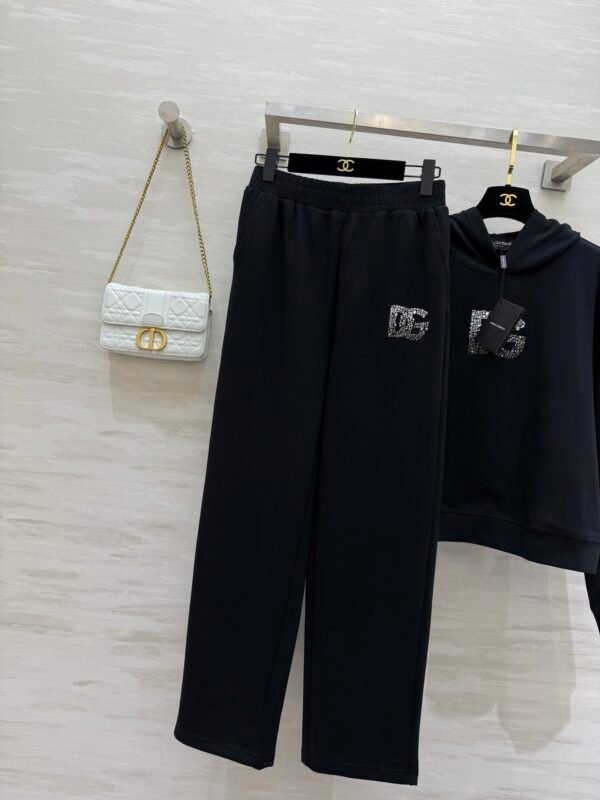 DG-High-quality hot stamping casual sportswear set-2454 - Image 5