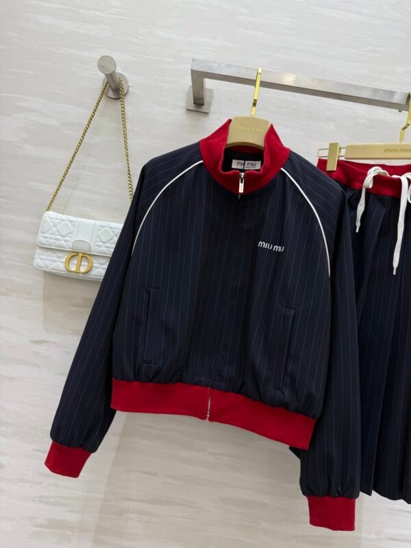 M-High-quality wool college-style suit-2455 - Image 3