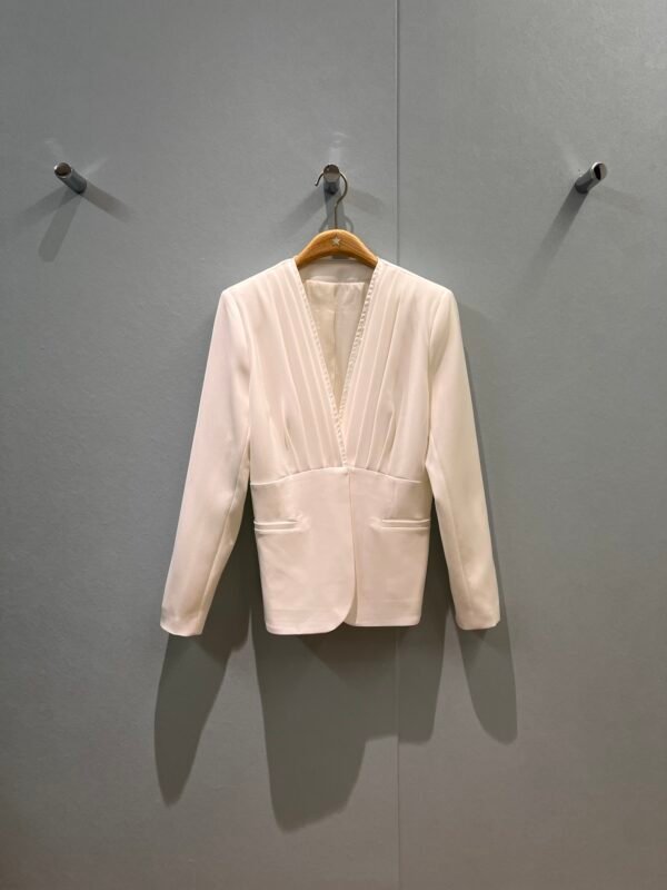 Max-New deep V-neck waistcoat-2471 - Image 5