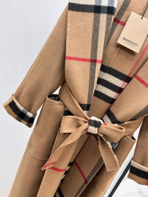 BB-High-quality double-sided wool hooded coat-2491 - Image 3