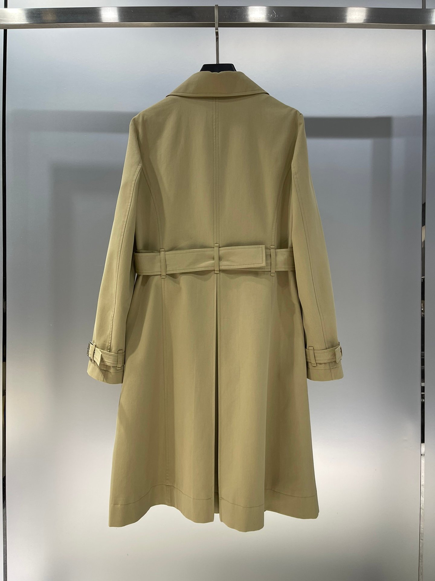 D-High-quality graffiti long trench coat-2494 - Image 4