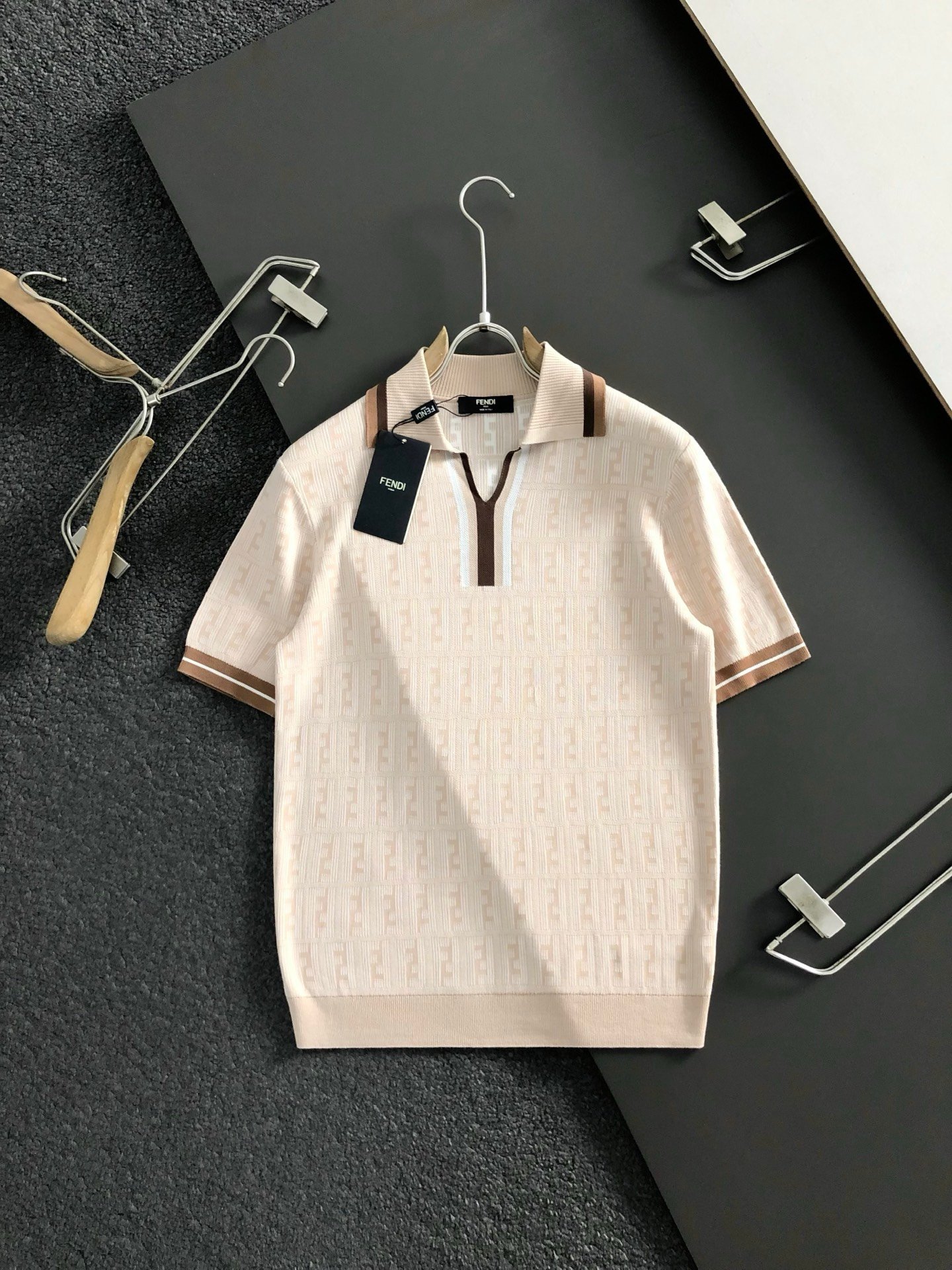 F-Old Money Wind Wool T-Shirt-2504