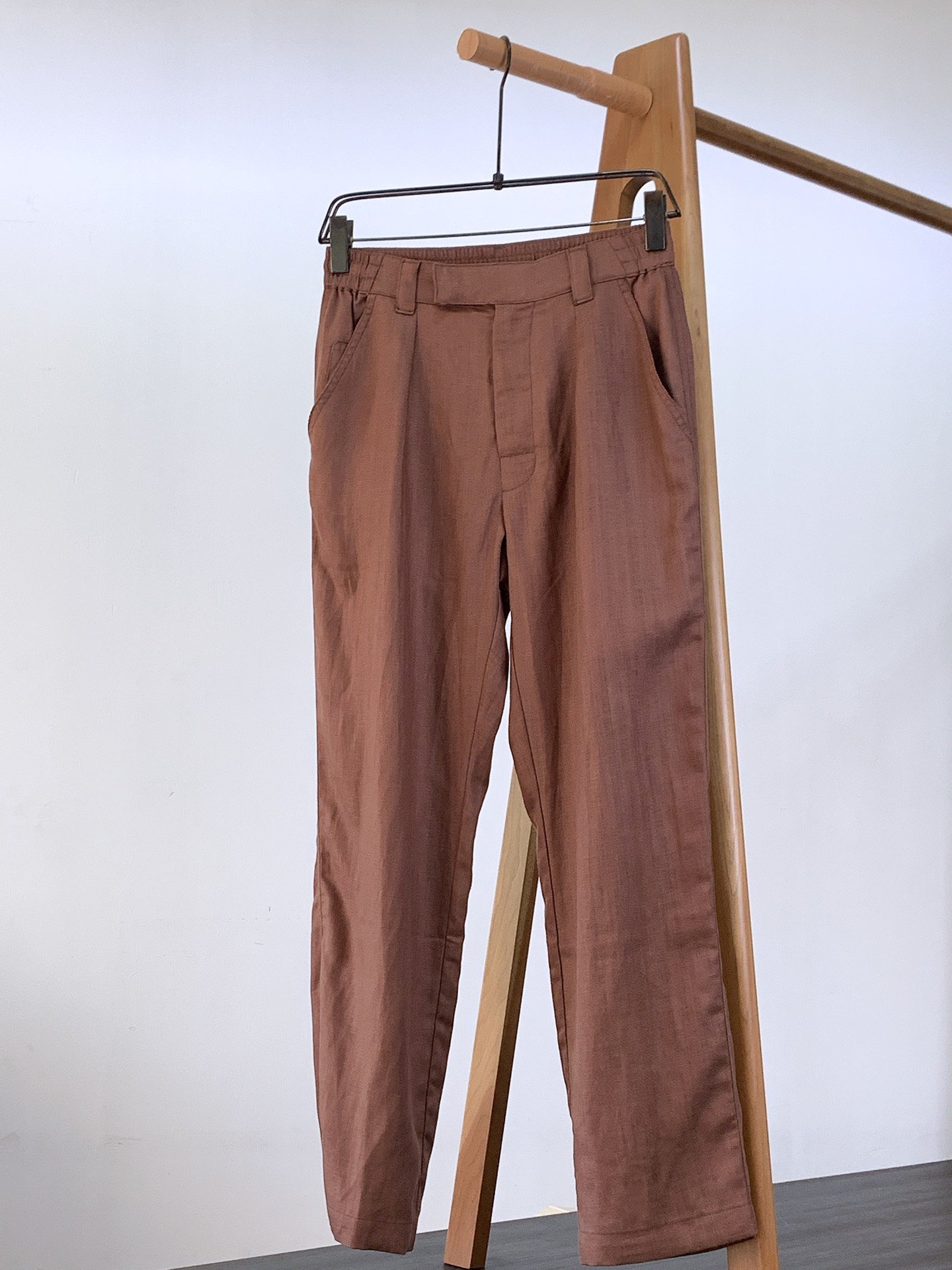 EZ-High-quality Tencel linen casual pants-2508 - Image 8