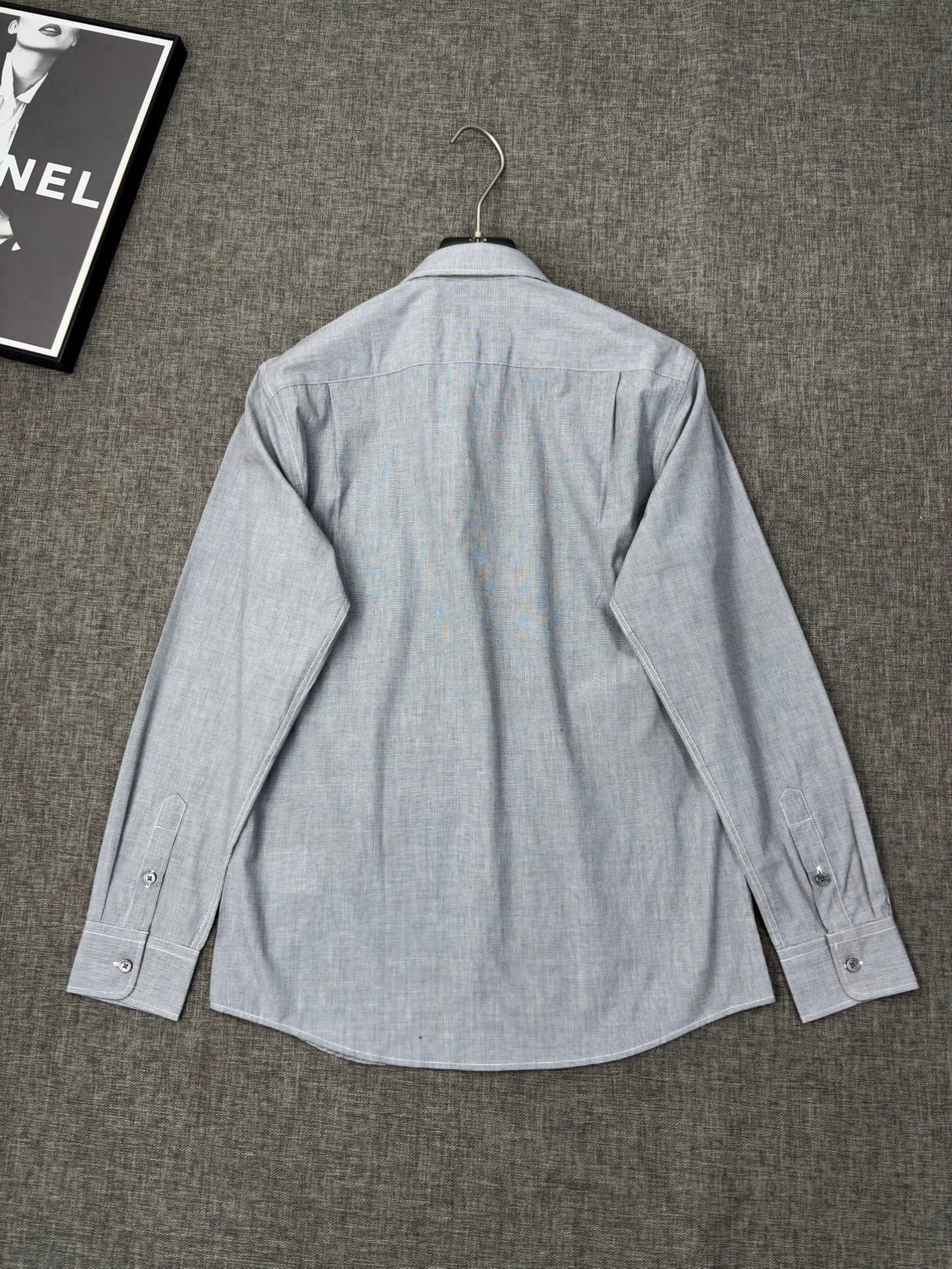 L-High-quality business gentleman's shirt-2517 - Image 5