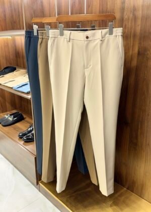 LP-Wool and Tencel Blend Suit Pants-2530