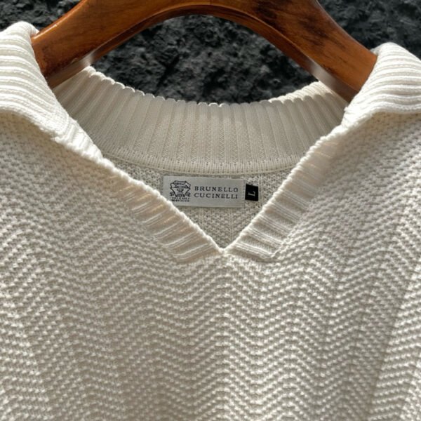 BC-High Quality Lapel Knit Long Sleeve  -2544 - Image 3