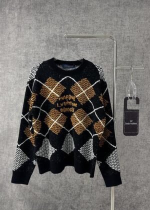 L-Vintage Wool Colorblock Sweater-2548