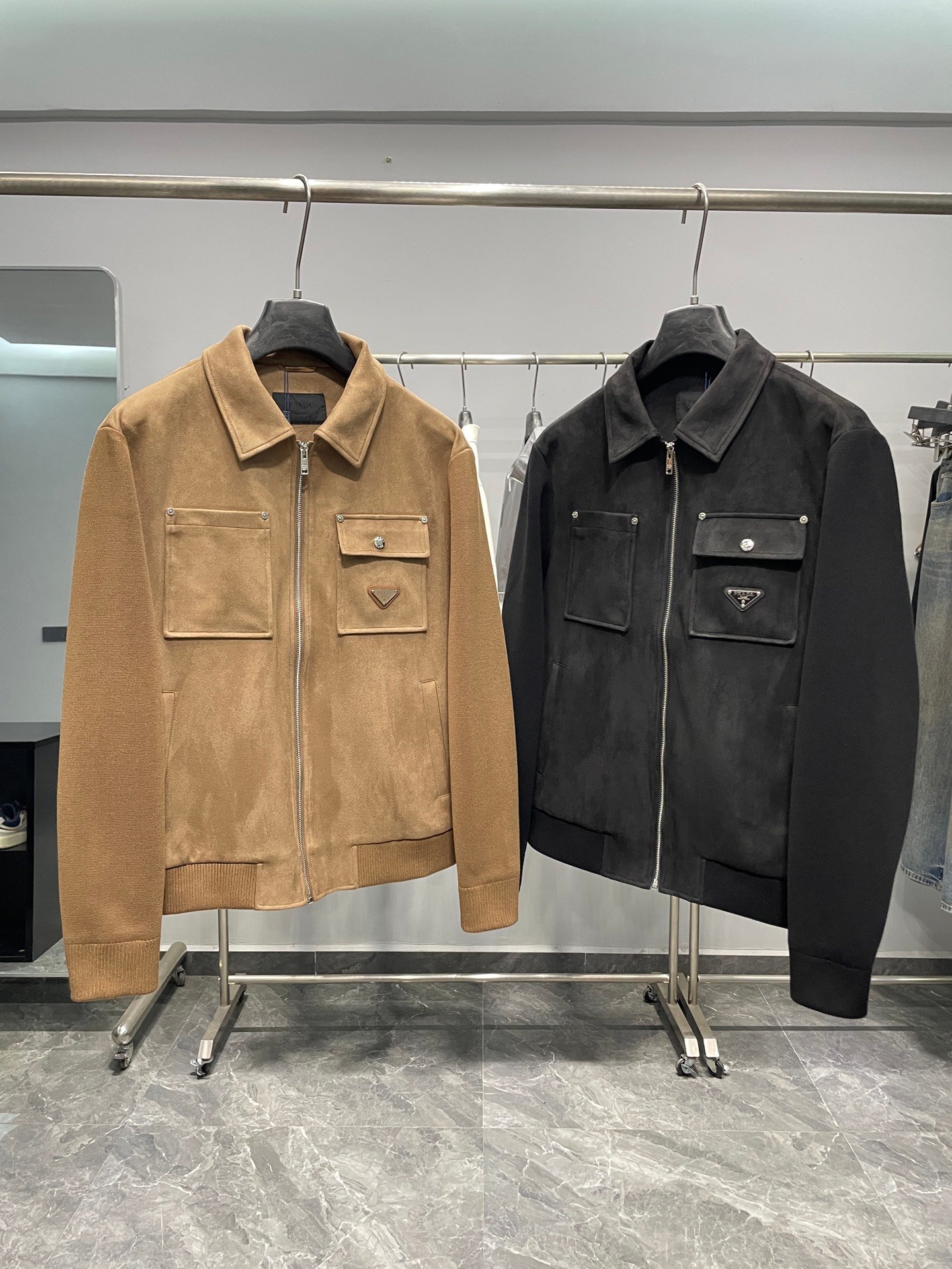 P-High Quality Deerskin Jacket-2552