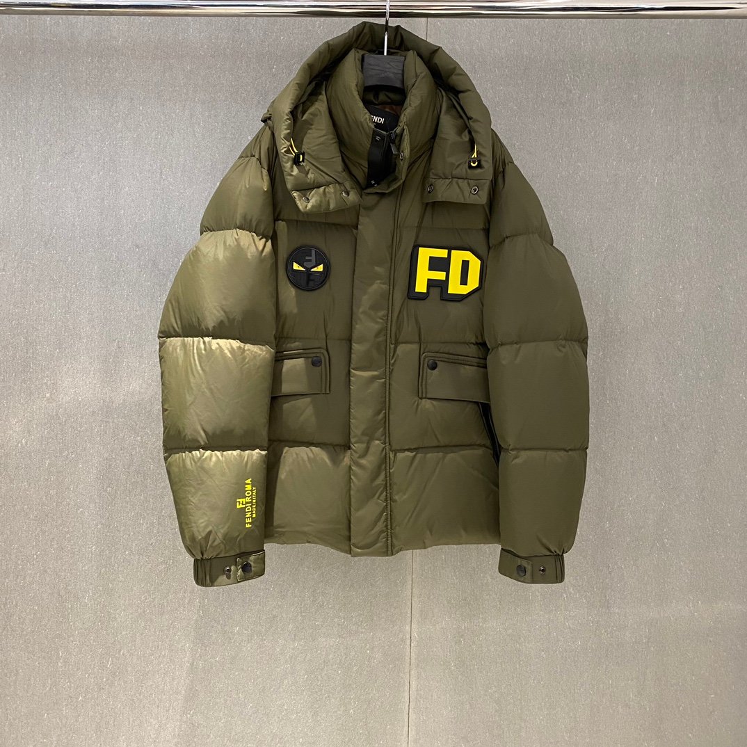 F-High quality monogrammed down jacket-2557