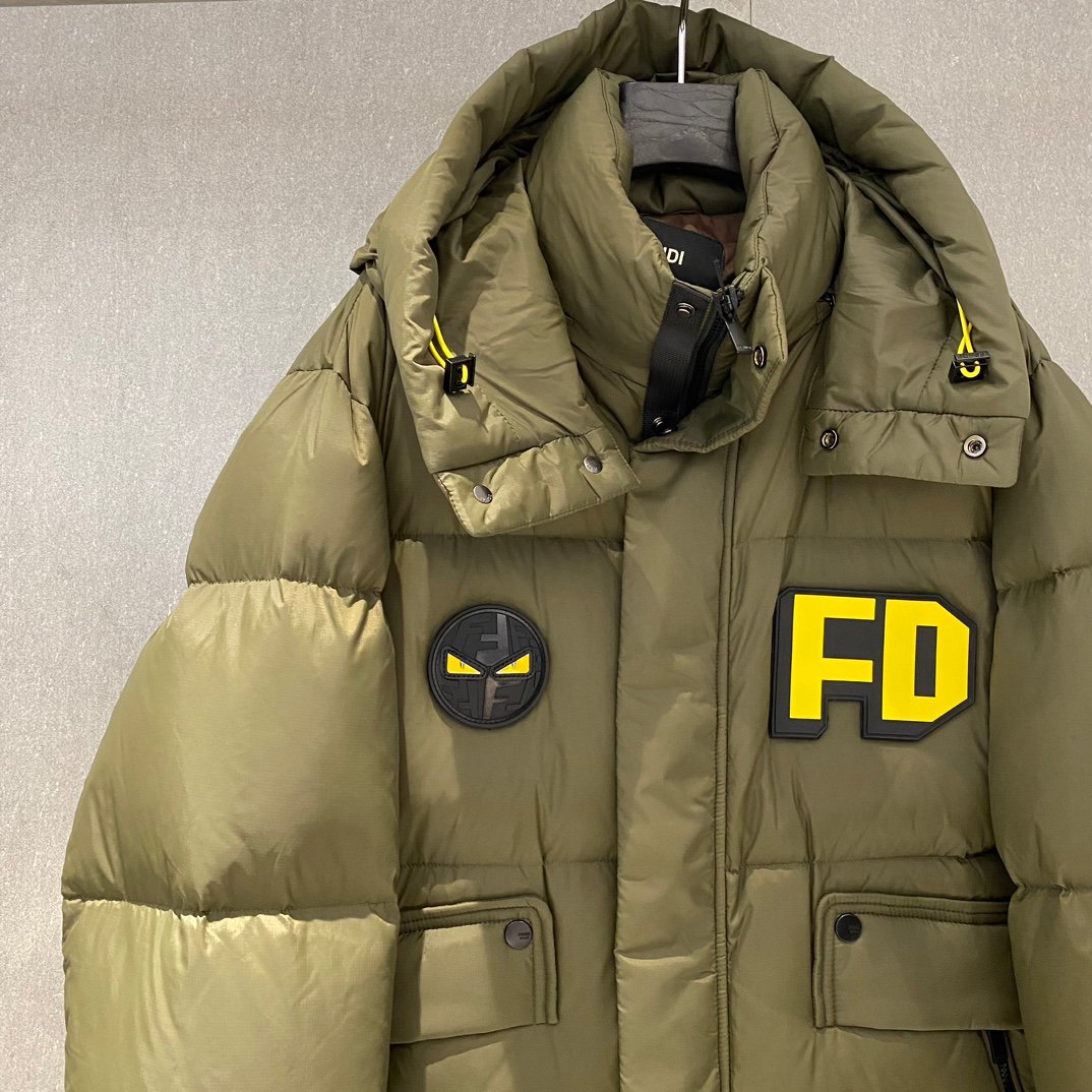 F-High quality monogrammed down jacket-2557 - Image 2