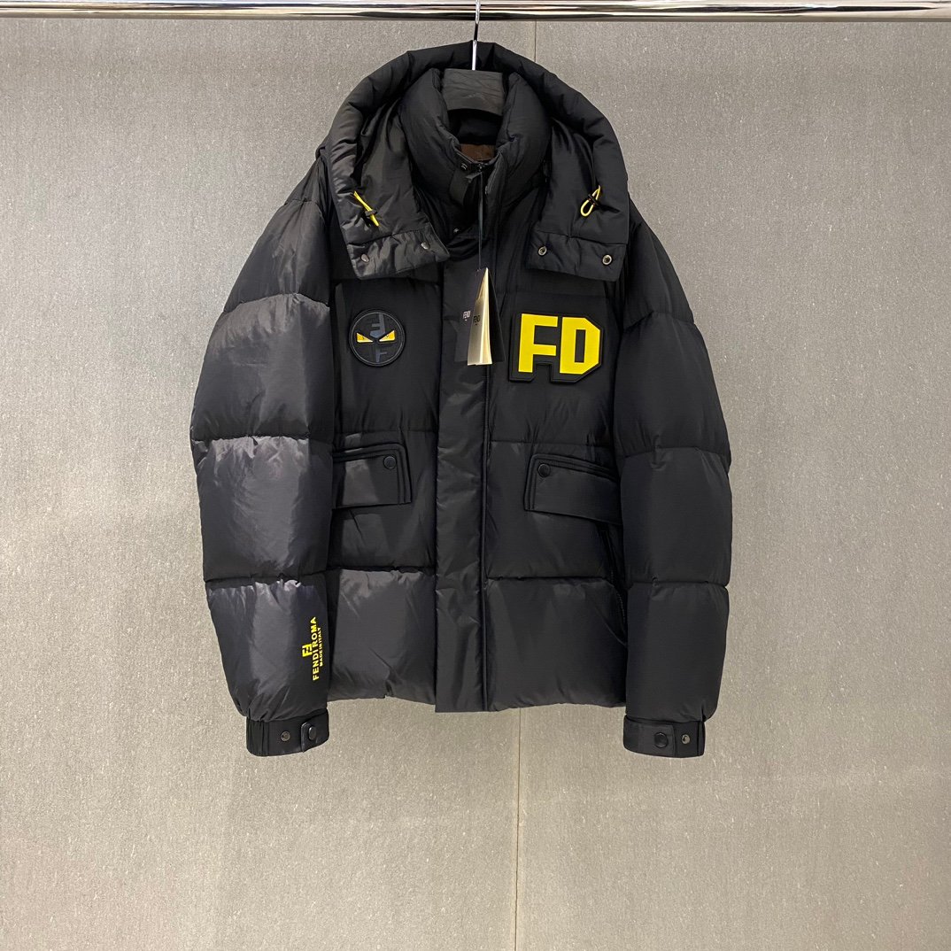 F-High quality monogrammed down jacket-2557 - Image 4