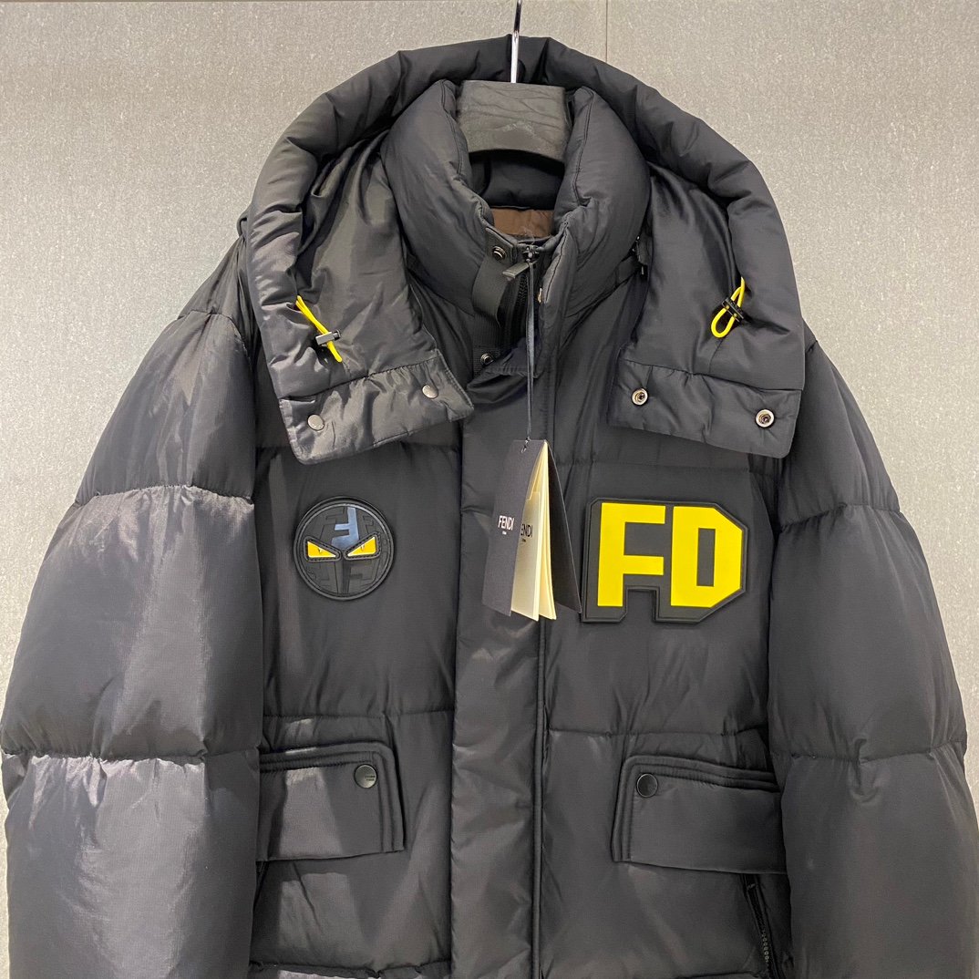 F-High quality monogrammed down jacket-2557 - Image 5