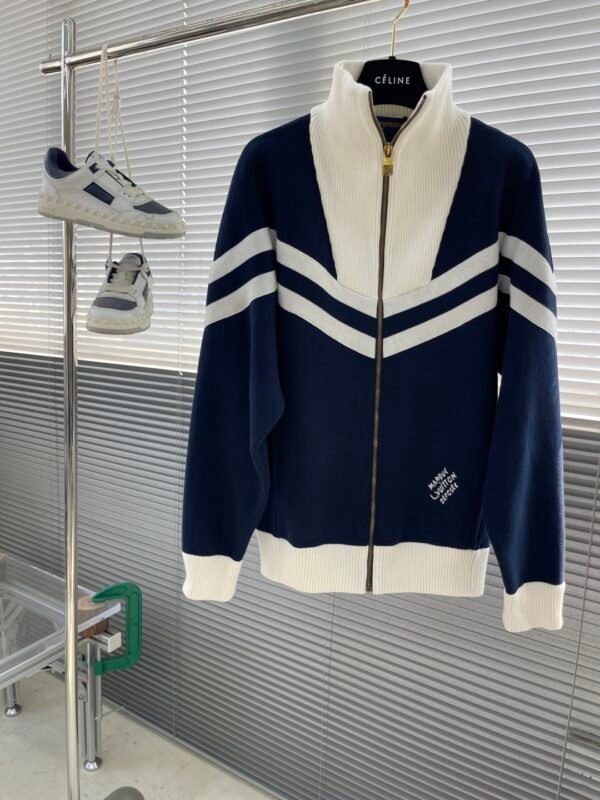 L-High-Quality Knit Zipper Sweater-2561