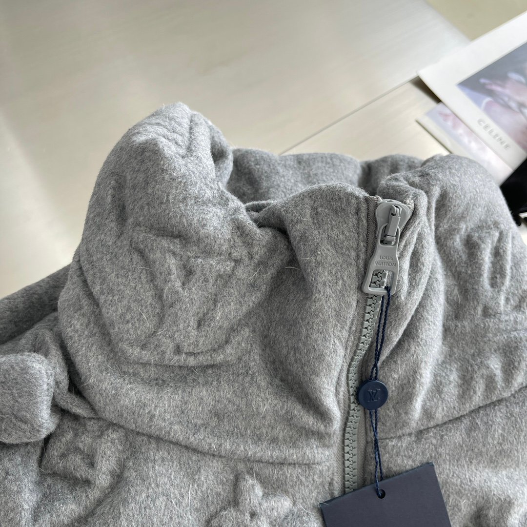 L-High-Quality Embossed Down Jacket-2574 - Image 3