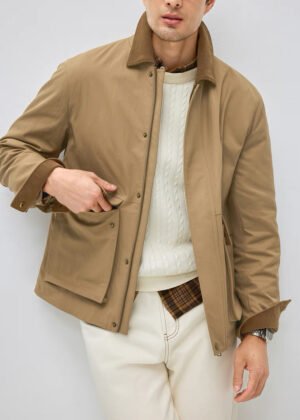 A-B-High-Quality Barn-Style Casual Jacket-2577