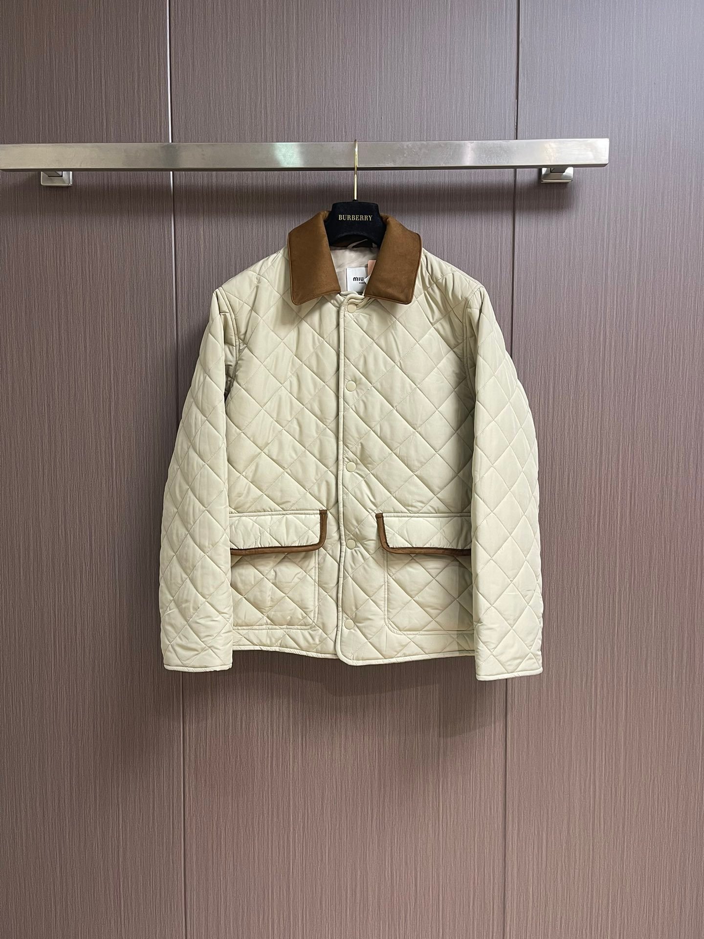 M-Premium 1:1 Diamond Quilted Cotton Jacket-2585