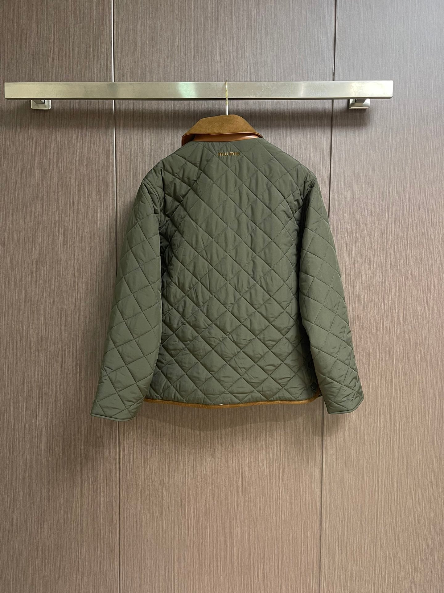 M-Premium 1:1 Diamond Quilted Cotton Jacket-2585 - Image 5