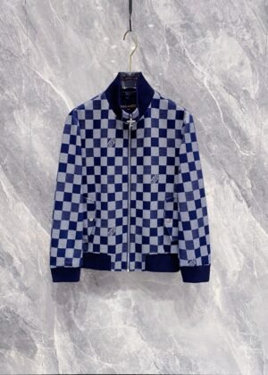L-High-quality 1:1 checkered jacket-2588