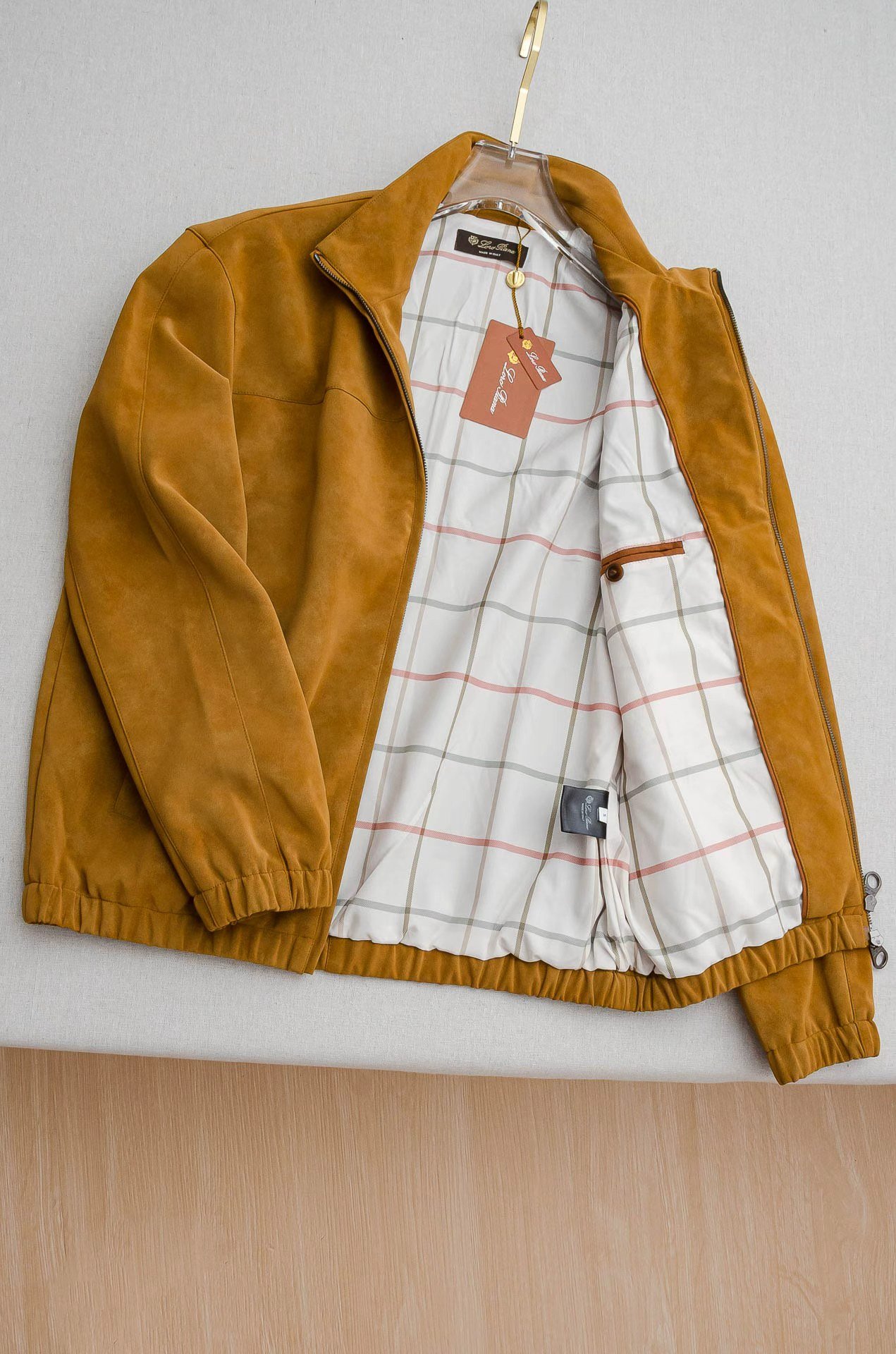 A-LP-Classic Lapel Suede Jacket-2595 - Image 2